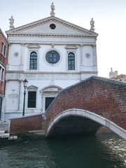 Fototapeta na wymiar Venice, Italy. Church of Saint Sebastian