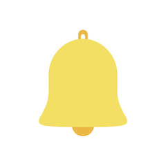 classic bell flat style icon