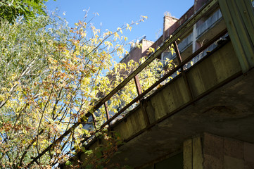 Abandoned bridge