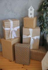 the packed New Year's gifts