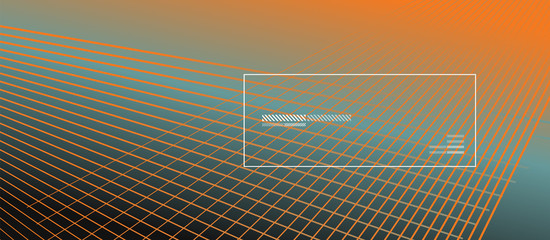 Wave lines with blend effect on fluid gradient, abstract background colorful liquid poster. Vector Illustration For Wallpaper, Banner, Background, Card, Book Illustration, landing page