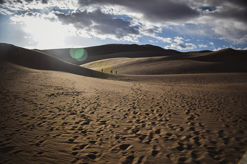 sand dunes in colorado