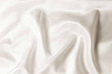 White Silk fabric texture. Satin Background