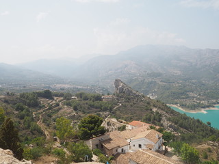 Fototapeta premium El Castell de Guadalest Valencia Spain