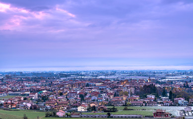 Busca, una città in provincia di Cuneo, nel sud del Piemonte