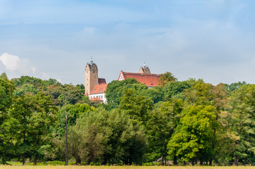 Fototapeta na wymiar Schloss Strehla - Sachsen, Meißen, Riesa, Torgau