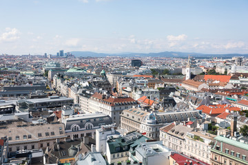 Obraz premium Vienna skyline panorama, Austria
