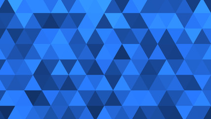 Blue shape of triangle lowpoly template wallpaper surface