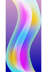 Fototapeta premium Colorful abstract liquid paint background