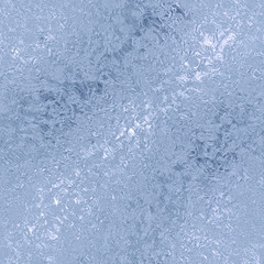 Fototapeta na wymiar Ice seamless texture, blue shiny pattern