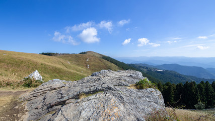 秋の生石高原