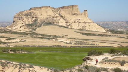 hiking in the Bardenas