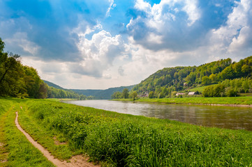 Festung & Stadt Königstein - Sachsen, Elbe, Dresden, Pirna, 