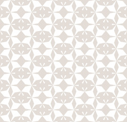 Fototapeta na wymiar Vector seamless geometric pattern. Subtle abstract texture with edgy shapes