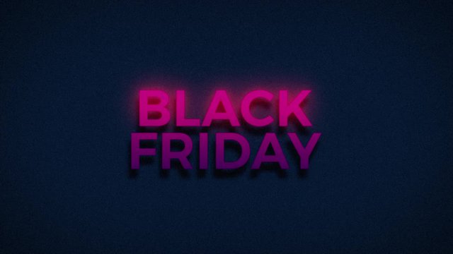 Retro Glitch Black Friday Sale