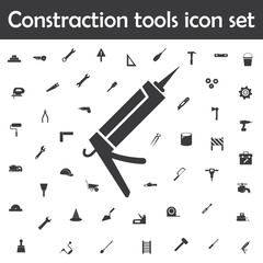 Glue gun icon. Constraction tools icons universal set for web and mobile
