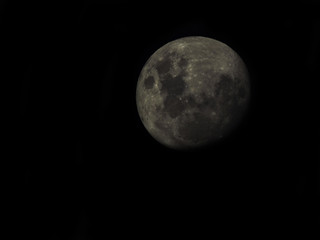 full moon in the sky