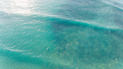Aerial View of Waves and Beaches at Sunset Along the Great Ocean Road, Australia