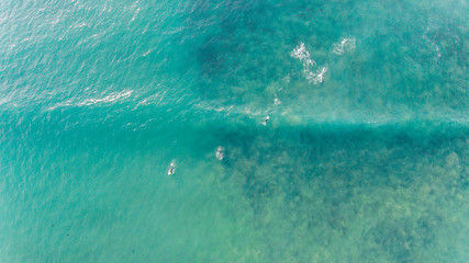 Aerial View of Waves and Beaches at Sunset Along the Great Ocean Road, Australia