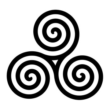 Triskelion symbol icon