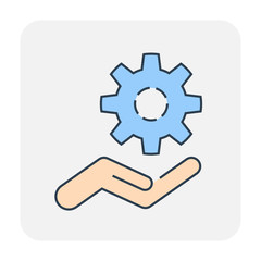 Obraz premium config setting icon