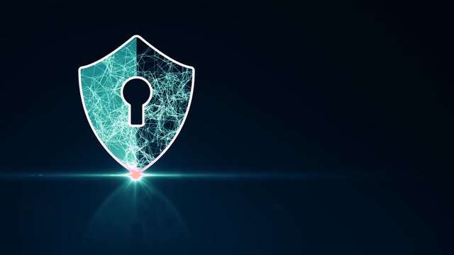 Cyber security concept.