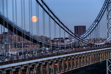 George Washington Bridge in New York, USA