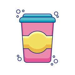 school beverage in container detail style icon