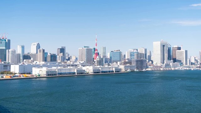 東京風景　タイムラプス　201
