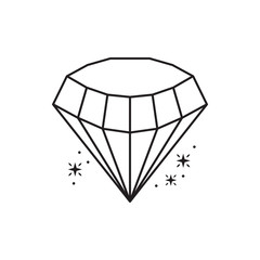 Obraz na płótnie Canvas jewelry diamond fantasy line design