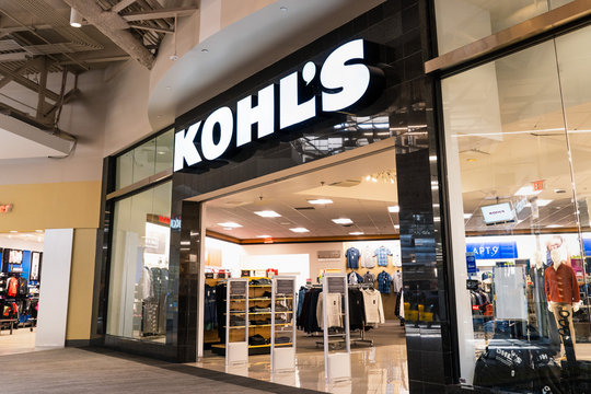 Sep 16, 2019 Milpitas / CA / USA - Kohl's Store Located In A Mall In South San Francisco Bay Area; Kohl's Is An American Department Store Retail Chain