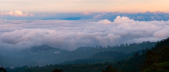 Sunset View from the Heritance Tea Factory, Sri Lanka