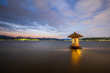 West Lake Night Scene, Hangzhou, China