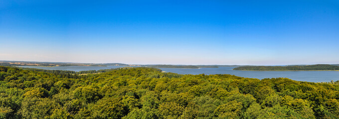 Kleiner Jasmunder Bodden, Rügen von Oben