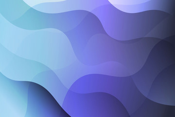 Wave background. Abstract geometric pattern. Vector illustration. Blue color