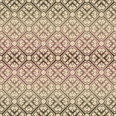 Decorative seamless geometric pattern with mojdern ornament. Vector decoration for fashion print, interior, design