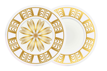 relaxing decorative symbol. vector illustration. abstract fashion circle