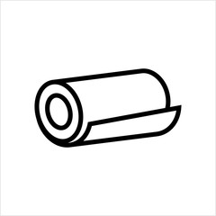 Roll Icon, Mat, Rug, Carpet Or Paper Roll Icon Of Anything