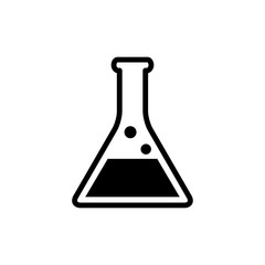 Erlenmeyer Flask Icon Vector