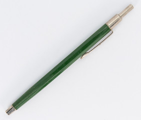 Green and silver pencil perfect for school