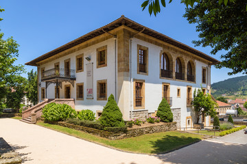 Fototapeta na wymiar Guernica, Spain. Museum of History and Culture of the Basque Country (Euskal Herria)