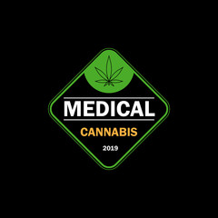 Cannabis medical graphics design