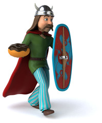 Fun Gaul - 3D Illustration