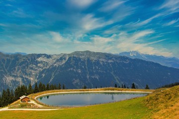 Obraz na płótnie Canvas bergsee in südtirol