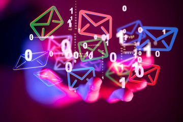 Mail Communication Connection message to mailing