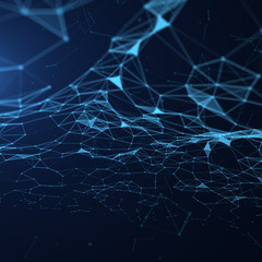 abstract blue background