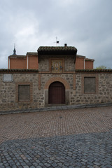 Obraz premium Ancient door in the city of Avila. Castilla y León, Spain.