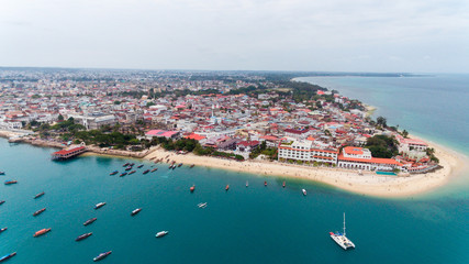 Fototapeta na wymiar historical stone town, Zanzibar