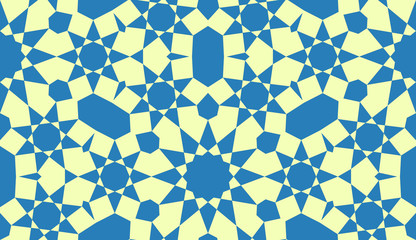 Geometric ornamental seamless pattern. Vector illustration.
