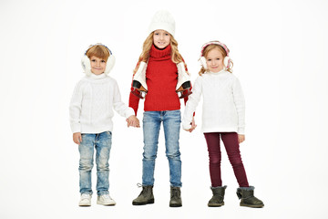 warm clothes for children